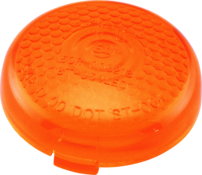 Bikers Choice Rplcmnt Hnycmb Circle Lens Amb