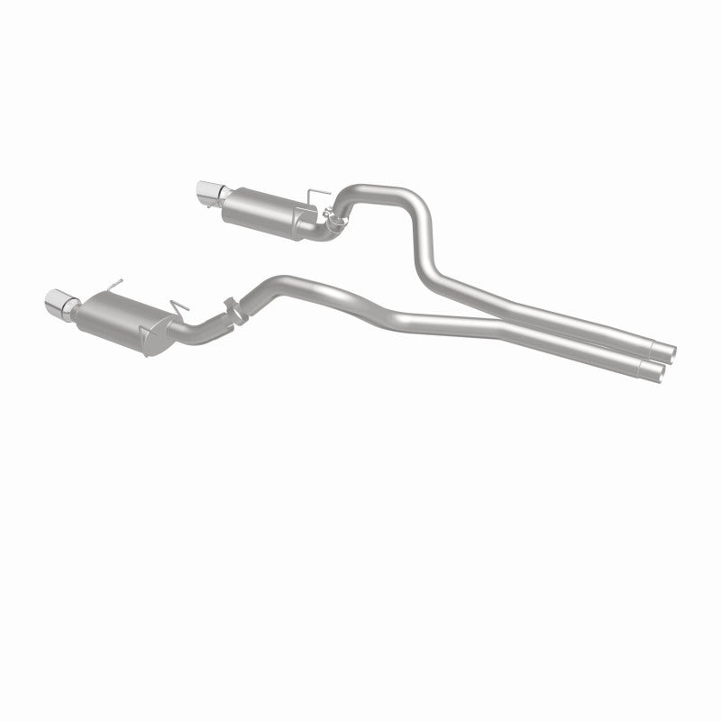 Magnaflow 15149 FITS: MagnaFlow 13 Ford Mustang Dual Split Rear Exit Stainless Cat Back Performance Exhaust (Street)