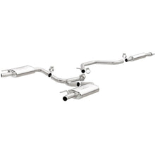 Load image into Gallery viewer, Magnaflow 19023 FITS: MagnaFlow Cat-Back SS 2.25/2.5in Dual Split Rear Exit Polished 3in Tip 2015 Chev Impala 3.6L V6