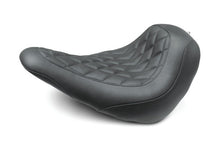 Load image into Gallery viewer, Mustang 18-21 Harley Low Rider, Sport Glide Wide Tripper Solo Seat Diamond Stitch - Black