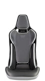 Recaro RCS Ergonomic Seat - Black/Silver Glass Mesh (3 Point Belt)