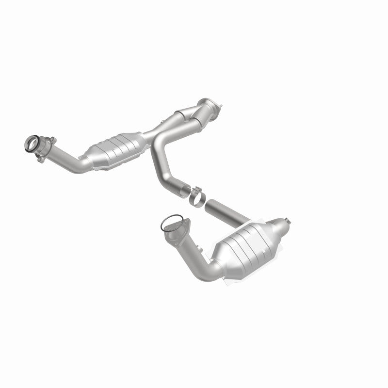 Magnaflow 93419 FITS MagnaFlow Conv DF 02-06 Cadillac Escalade / 02-06 Chevy Avalanche 5.3L Dual Conv Y-Pipe Assembly 2WD