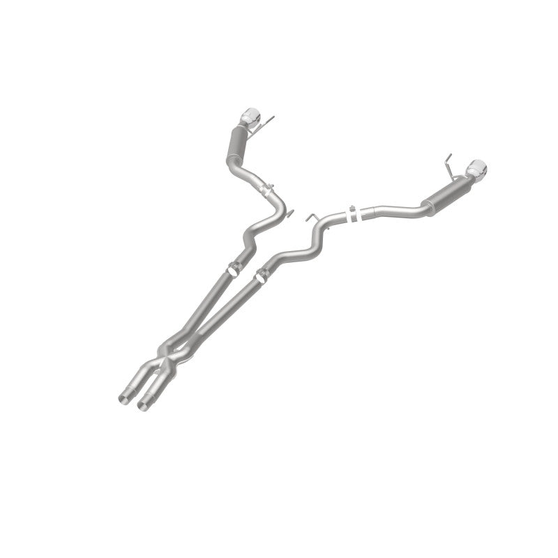Magnaflow 19099 FITS: MagnaFlow Cat Back, SS, 2.5in, Competition, Dual Split Polished 4.5in Tips 2015 Ford Mustang V6 3.7L
