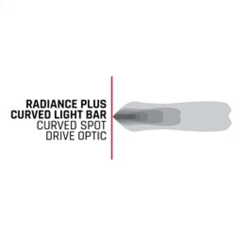 Rigid Industries 340053 FITS 340053 - Radiance+ Curved 40in. RGBW Light Bar