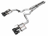 AWE Tuning 3025-43650 FITS AWE 2024 Ford Mustang GT Fastback S650 RWD SwitchPath Catback Exhaust w/ Quad Diamond Black Tips