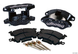 Wilwood 140-11291-BK FITS D52 Front Caliper Kit - Black Pwdr 2.00 / 2.00in Piston 1.04in Rotor