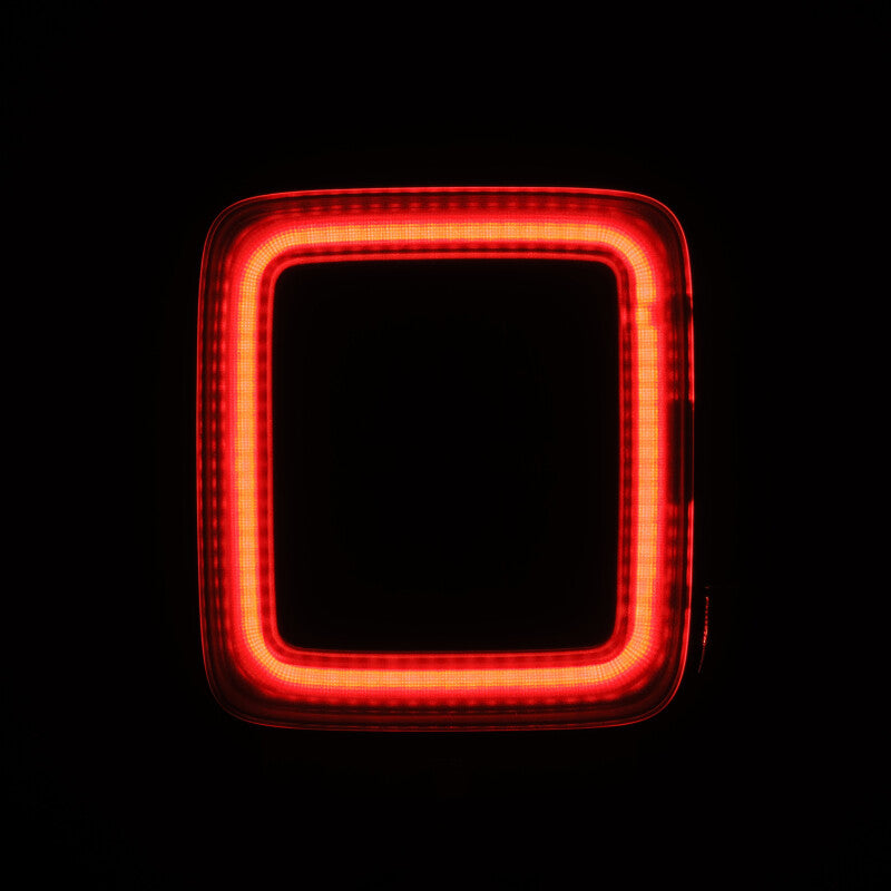 AlphaRex 602010 FITS 18-23 Jeep Wrangler JL NOVA Prismatic LED Taillights Alpha-Black