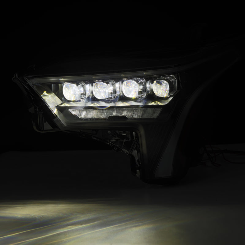 AlphaRex 22-23 Toyota Tundra/Sequoia LED Proj Headlights Black w/ Seq Activ Light/Seq Signal & DRL