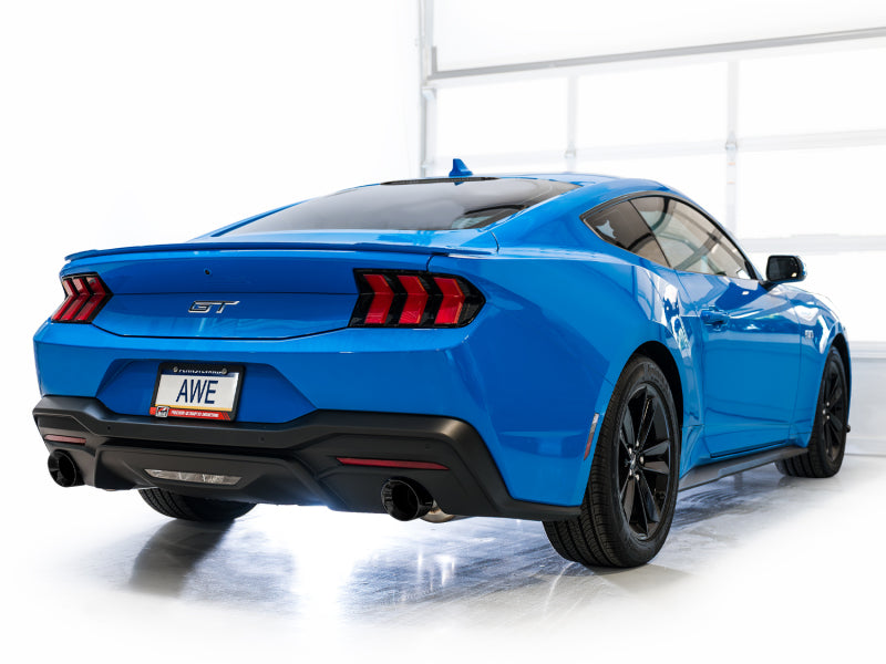 AWE Tuning 3015-33650 FITS AWE 2024 Ford Mustang GT Fastback S650 RWD Touring Catback Exhaust w/ Dual Diamond Black Tips
