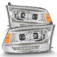 Load image into Gallery viewer, AlphaRex 880562 FITS 09-18 Ram 1500 PRO-Series Proj Headlights Chrome w/ Sequential Signal and Top/Middle DRL