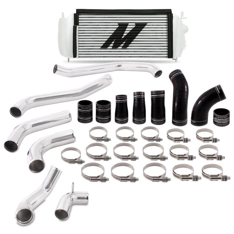 Mishimoto MMINT-F35T-17KPSL FITS 2017+ Ford F150 3.5L EcoBoost Performance Intercooler KitSilver Cooler Polished Pipes