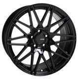 Enkei 515-780-6545BK - TMS 17x8 5x114.3 45mm Offset 72.6mm Bore Gloss Black Wheel
