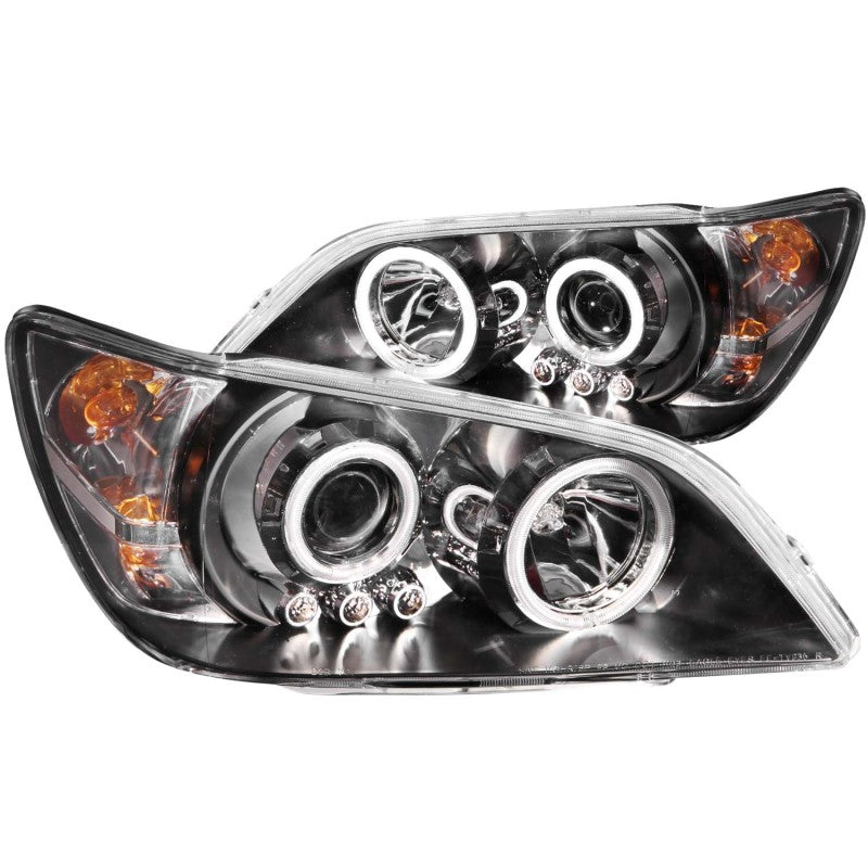 ANZO 121199 -  FITS: 2001-2005 Lexus Is300 Projector Headlights w/ Halo Black