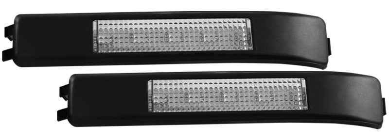 ANZO 861115 - LED Mirror Lights 2009-2014 Ford F-150 LED Mirror Lights Clear w/ Amber LED