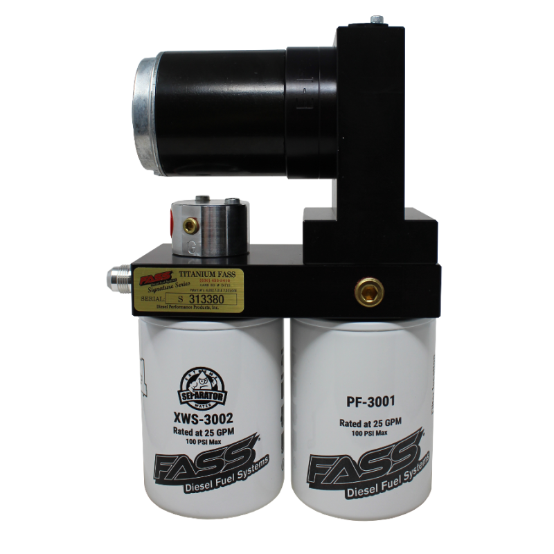 FASS Fuel Systems TS165G - FASS Class 8 165gph/16-18psi Titanium Signature Series Fuel Air Separation System TS 165G