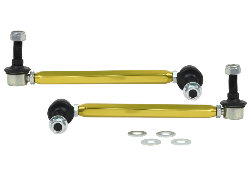 Whiteline KLC180-255 - Universal Sway Bar Link Assembly Heavy Duty Adjustable Steel Ball