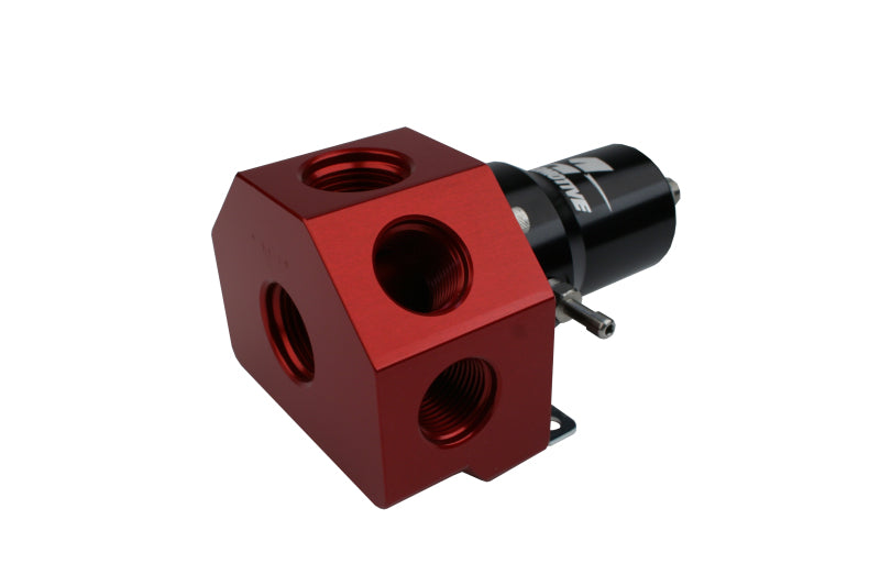 Aeromotive 13133 - Regulator30-120 PSI.500 Valve4x AN-08 and AN-10 inlets / AN-10 Bypass