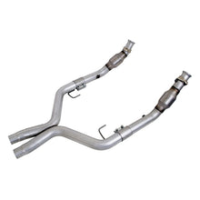 Load image into Gallery viewer, BBK 1770 FITS 05-10 Mustang 4.6 GT High Flow X Pipe With Catalytic Converters2-3/4