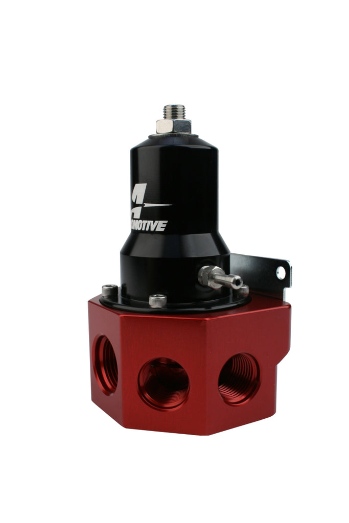 Aeromotive 13133 - Regulator30-120 PSI.500 Valve4x AN-08 and AN-10 inlets / AN-10 Bypass