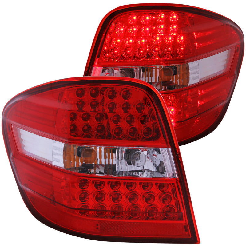 ANZO 321053 FITS 2006-2007 Mercedes Benz M Class W164 LED Taillights Red/Clear