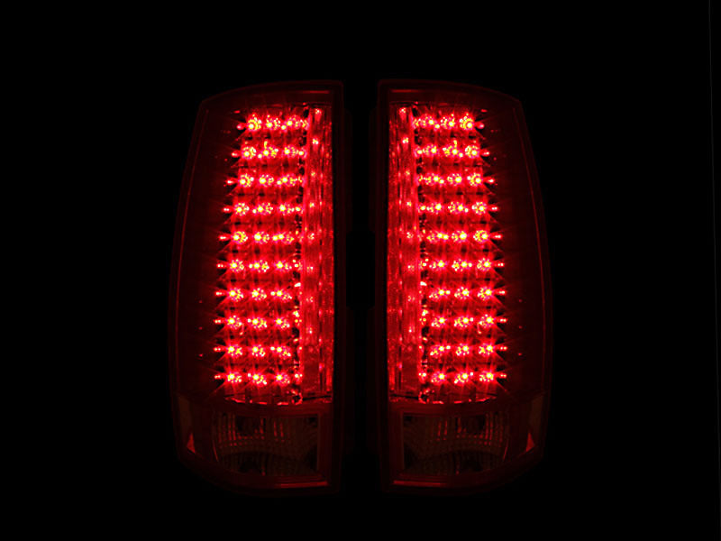 ANZO 311141 -  FITS: 2007-2014 Chevrolet Suburban LED Taillights Red/Clear G4