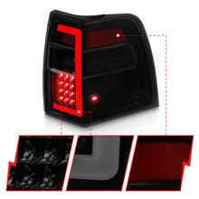 Load image into Gallery viewer, ANZO 311409 FITS 07-17 Ford Expedition LED Taillights w/ Light Bar Black Housing Smoke Lens