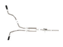 Load image into Gallery viewer, aFe 49-34131-B FITS Gemini XV 3in 304 SS Cat-Back Exhaust 09-18 GM Trucks V6-4.3/V8-4.8/5.3L w/ Black Tips