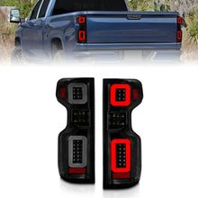 Load image into Gallery viewer, ANZO 311418 -Anzo 19-21 Chevy Silverado Work TruckFull LED Tailights Black Housing Smoke Lens G2 (w/C Light Bars)