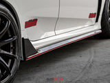 Seibon SS17HDCVR-OE FITS 2017 Honda Civic Type R OEM Carbon Fiber Side Skirts