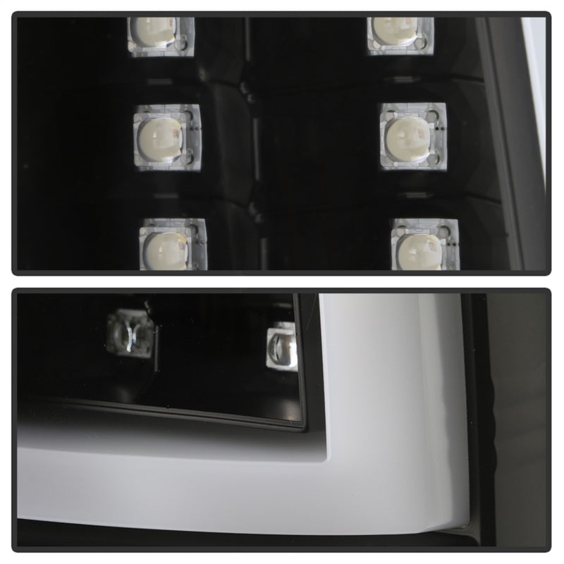 SPYDER 5085849 - Spyder 03-06 Chevy Silverado(Does Not Fit Stepside) LED Tail LightsAll Black ALT-YD-CS03V2-LED