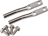 Kentrol 30549 FITS 76-95 Jeep CJ/Wrangler YJ Door Strap Pins Pair- Polished Silver