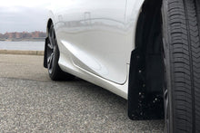 Load image into Gallery viewer, Rally Armor MF50-UR-BLK/WH FITS: 16-19 Honda Civic Si UR Black Mud Flap w/ White Logo