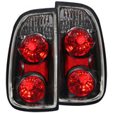 ANZO 211126 FITS: 2000-2006 Toyota Tundra Taillights Black