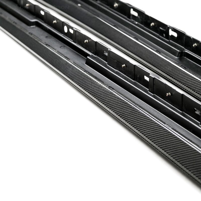 Seibon SS17HDCVR-OE FITS 2017 Honda Civic Type R OEM Carbon Fiber Side Skirts