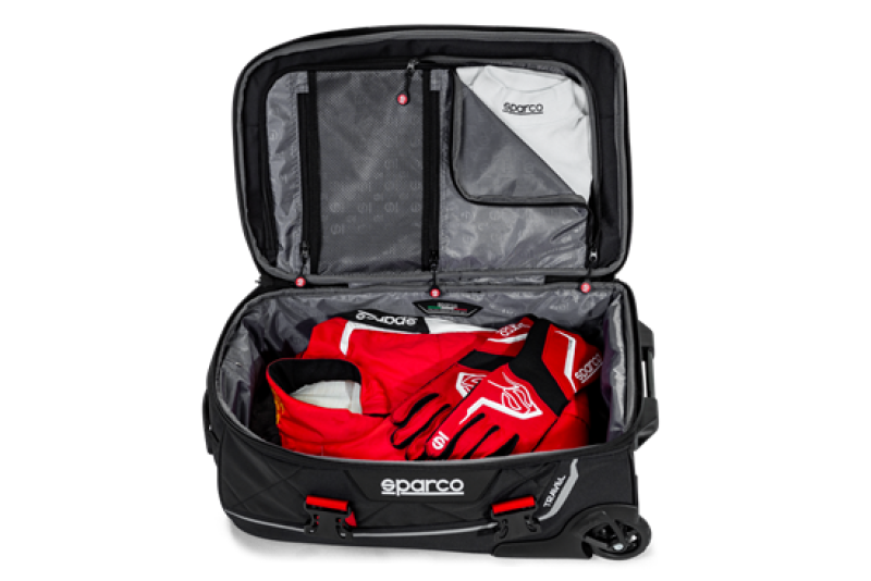 SPARCO 016438NRRS - Sparco Bag Travel BLK/RED