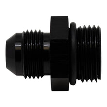 Load image into Gallery viewer, DeatschWerks 6-02-0406-B FITS 10AN ORB Male to 8AN Male Flare Adapter (Incl O-Ring)Anodized Matte Black