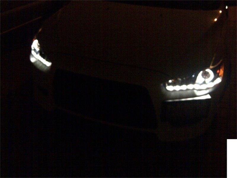 SPYDER 5042231 - Spyder Mitsubishi Lancer/EVO-10 08-14 Projector Xenon/HID- LED Halo DRL Blk PRO-YD-ML08-HID-DRL-BK