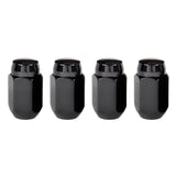 McGard 64072 FITS Hex Lug Nut (Cone Seat) M14X1.5 / 22mm Hex / 1.635in. Length (4-Pack) - Black