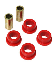 Load image into Gallery viewer, Energy Suspension 9.9107R - Universal Link Flange Type Bushings Red 1.265 OD / .75 ID / 1/2in Bolt Diameter