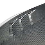 Seibon HD17HDCVR-CV FITS 2017 Honda Civic Type R CV-Style Carbon Fiber Hood