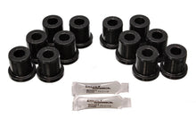 Load image into Gallery viewer, Energy Suspension 8.2106G FITS 8.2106G FITS 81-89 Toyota FJ40/FJ60 Landcruiser 2/4WD Blk Front &amp; Rear Leaf Spring Bushing Set