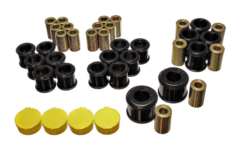 Energy Suspension 7.3116G - 90-96 Nissan 300ZX Black Rear Control Arm Bushing Set