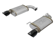 Load image into Gallery viewer, aFe 49-43085-B FITS MACHForce XP 2.5in 409 Stainless Axle Back Exhaust w/ Black Tips 15-17 Ford Mustang I4-2.3L (t)