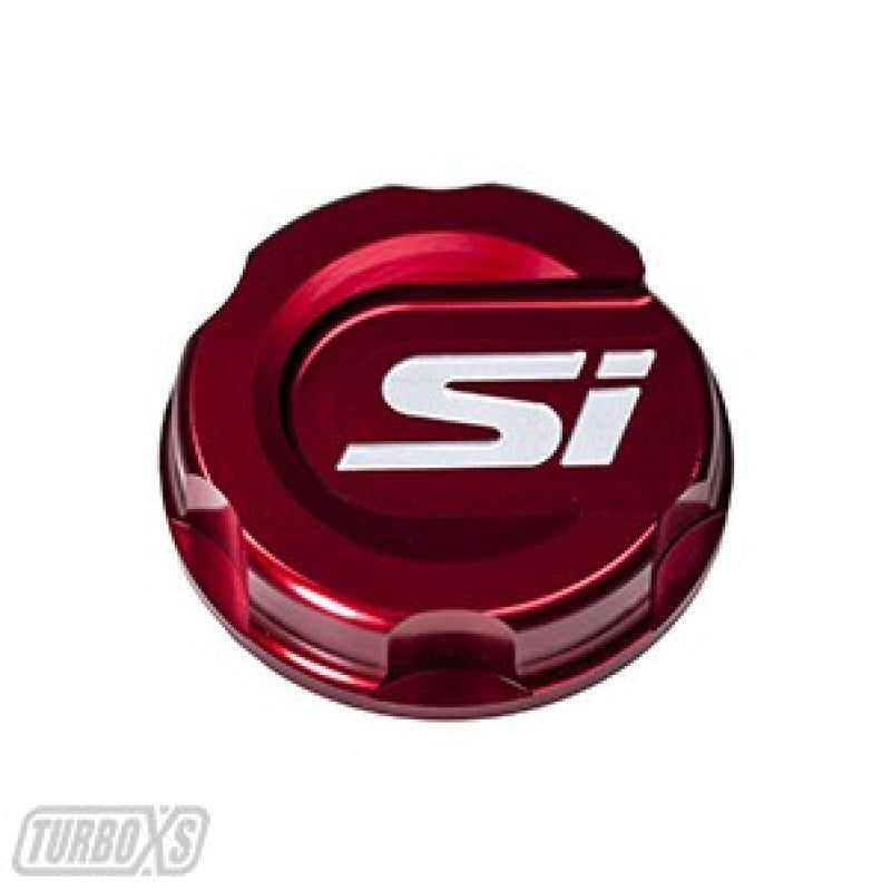 Turbo XS HC-OC-RED-SI - 2016+ Honda Civic Red Oil Cap