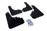 Rally Armor MF4-UR-BLK/GRY FITS: 2005-2009 Legacy GT and Outback UR Black Mud Flap w/ Grey Logo