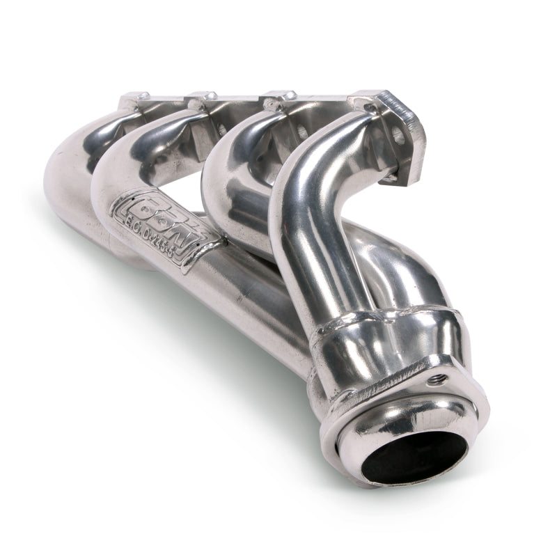 BBK 15150 FITS 79-93 Mustang 5.0 Shorty Unequal Length Exhaust Headers1-5/8 Silver Ceramic