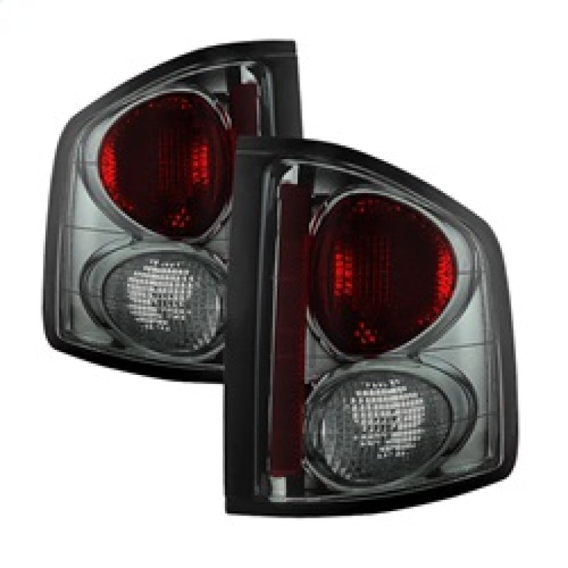 SPYDER 5001962 - Spyder Chevy S10 94-04/GMC Sonoma 94-04/Isuzu Hombre 96-00 Euro Tail Lights Smke ALT-YD-CS1094-SM