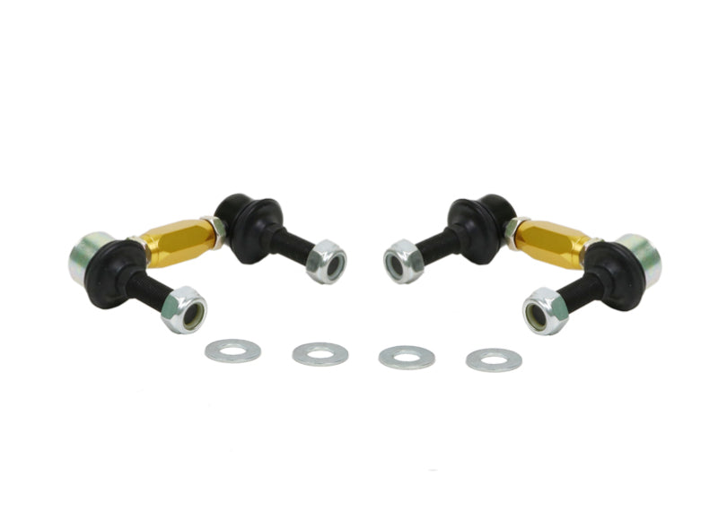 Whiteline KLC180-090 - Universal Sway Bar Link Assembly Heavy Duty Adjustable Ball/Ball Style