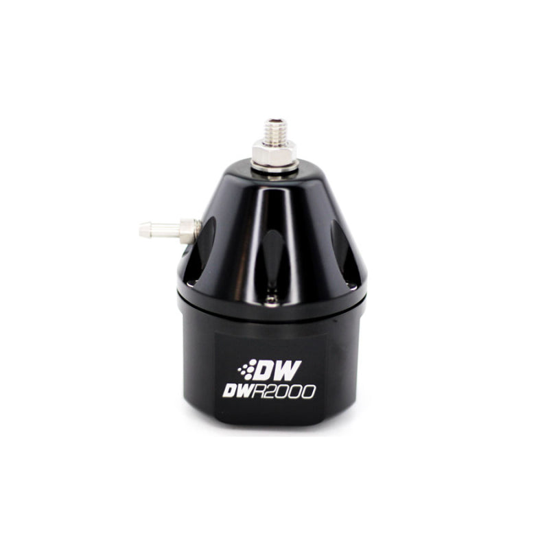 DeatschWerks 6-2000-FRB - DWR2000 Adjustable Fuel Pressure Regulator Black