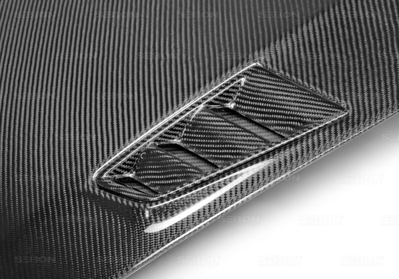 Seibon HD0607HDCV4DJ-MGII FITS 06-10 Honda Civic 4 Door JDM / Acura CSX (FD1/2/3/5) MG II Carbon Fiber Hood